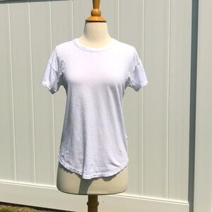NWOT Madewell  100% Cotton White Crewneck Short Sleeve Top Size Small